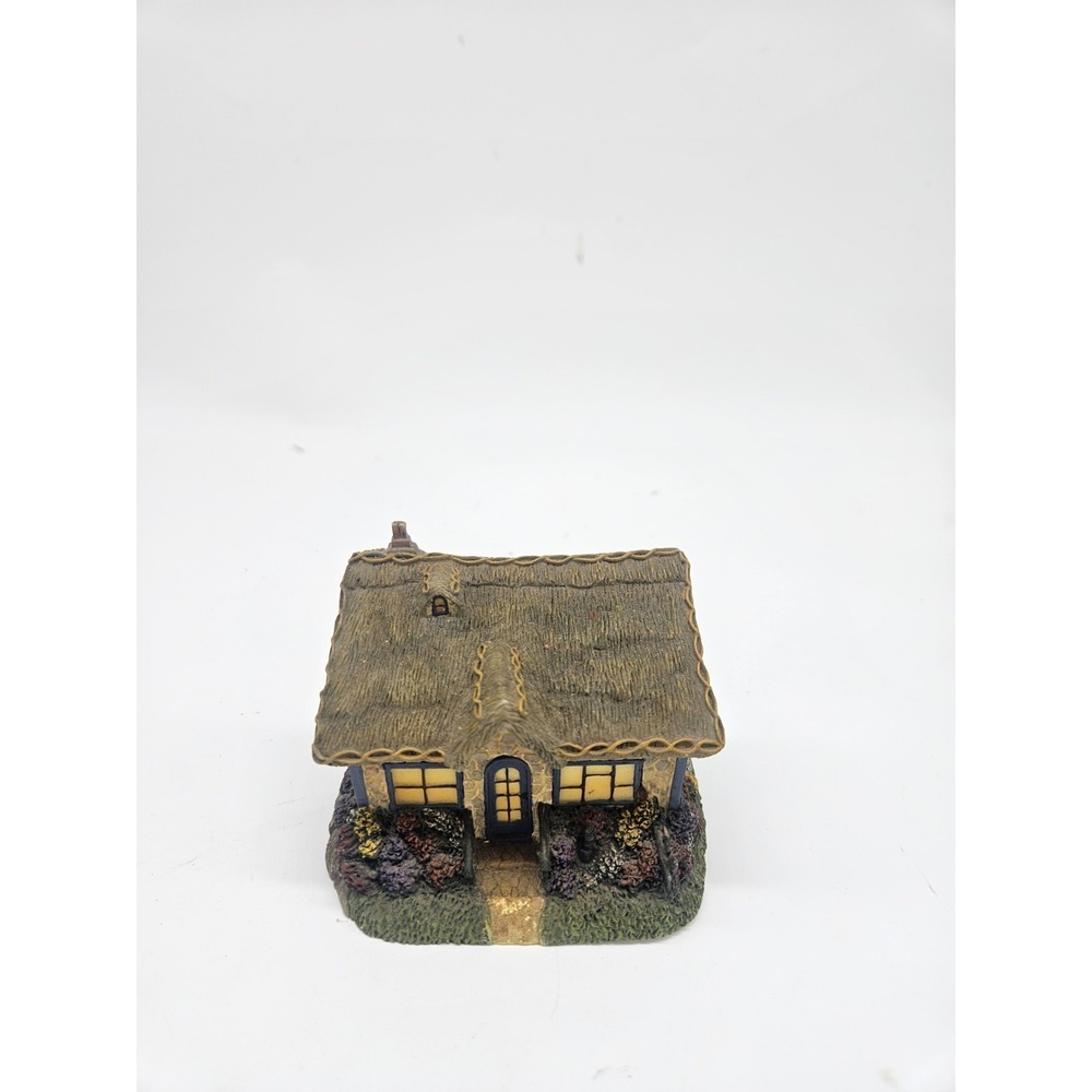 Vintage Thomas Kinkade Painter Of Light Candlelight Cottage Sculpted Night Light